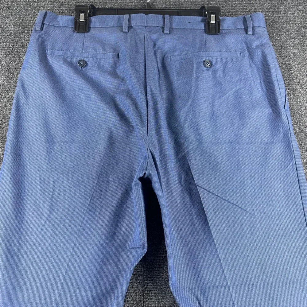 Banana Republic Dress Pants Mens 35x30 Light Blue Non-Iron Modern Slim Fit Chino